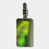 革バンドが付いているNorthern Lightsの荷物のラベル ラゲッジタグ (正面縦)