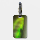 革バンドが付いているNorthern Lightsの荷物のラベル ラゲッジタグ (裏面縦)