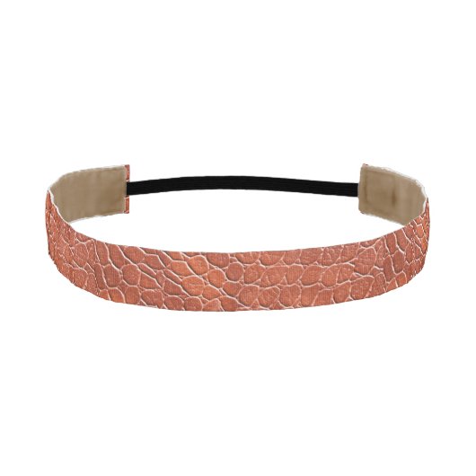 革パターン アスレチックヘッドバンド (正面)