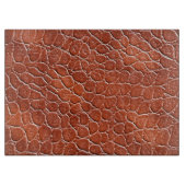 革パターン カッティングボード (正面)