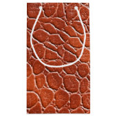 革パターン スモールペーパーバッグ (裏面)