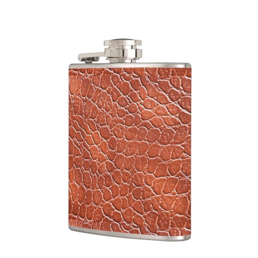 革パターン フラスク (左)