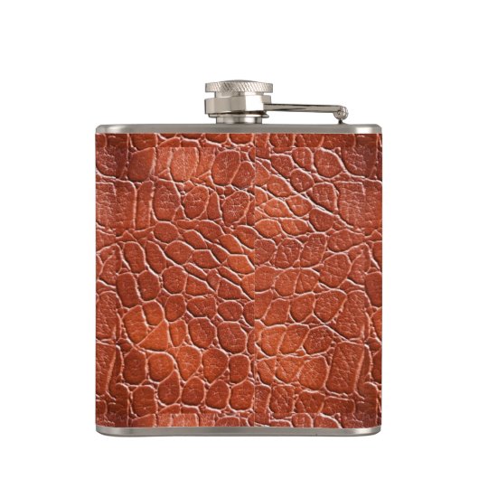 革パターン フラスク (裏面)