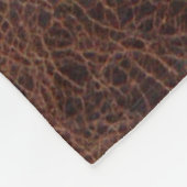 革フェイク#1 フリースブランケット (角)