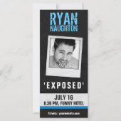 革フレームクールフォトアクターのコメディアン (正面)