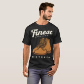 革ブーツ Tシャツ (正面フル)