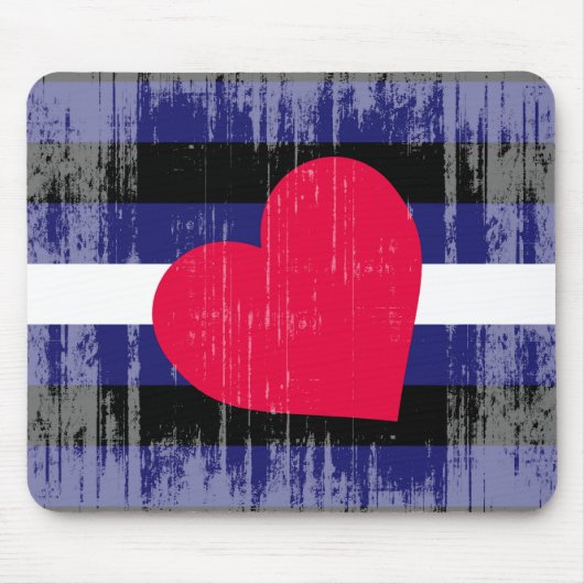 革プライドの動揺してなデザイン マウスパッド (正面)