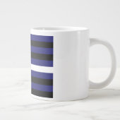 革乳液およびBDSMのプライドの旗 ジャンボコーヒーマグカップ (右)