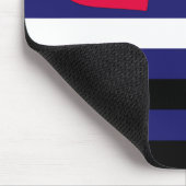 革乳液およびBDSMのプライドの旗 マウスパッド (コーナー)