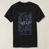 革加工 Tシャツ (デザイン正面)