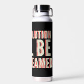 革命が盛り上がる ウォーターボトル (背面)