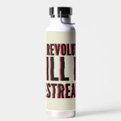 革命が盛り上がる ウォーターボトル (左面)