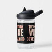 革命が盛り上がる ウォーターボトル (左面)