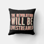 革命が盛り上がる クッション (裏面)