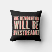 革命が盛り上がる クッション (正面)