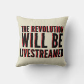 革命が盛り上がる クッション (裏面)