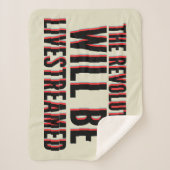 革命が盛り上がる シェルパブランケット (正面)