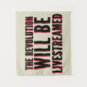 革命が盛り上がる タペストリー (正面)