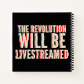 革命が盛り上がる ノートブック (裏面)