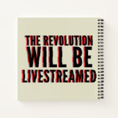 革命が盛り上がる ノートブック (裏面)