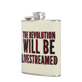 革命が盛り上がる フラスク (左)