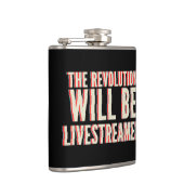 革命が盛り上がる フラスク (右)