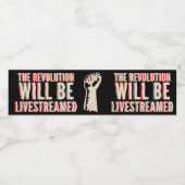 革命が盛り上がる ペットボトルラベル (シングルラベル)