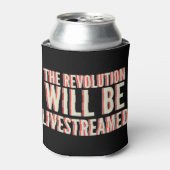 革命が盛り上がる 缶クーラー (缶正面)