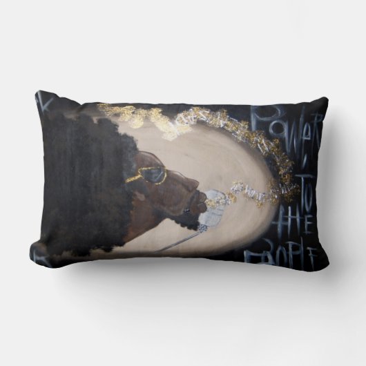 革命は放映されない ランバークッション (正面)