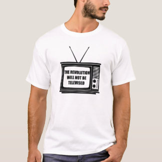 革命は放映されない Tシャツ