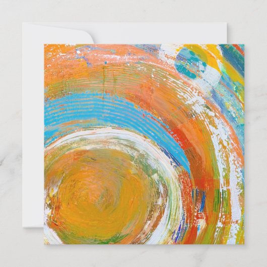 革命フラットカード 招待状 (正面)