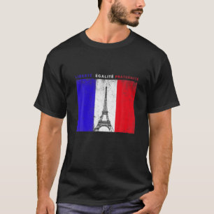 革命フランスの自由平等男子学生の社交クラブ基地 Tシャツ