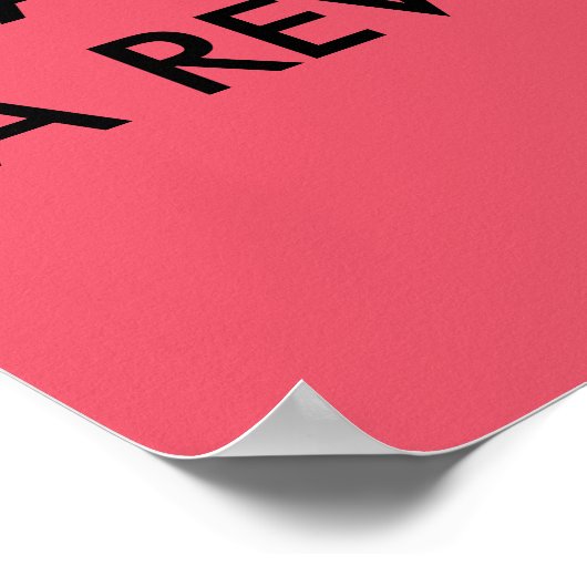 革命ポスター ポスター (角)