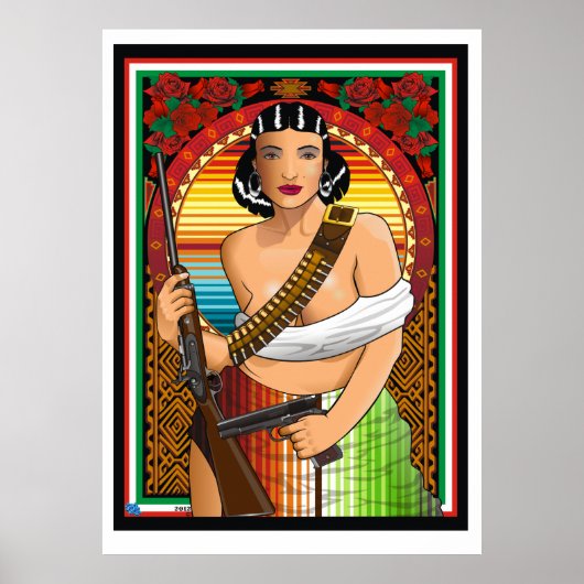 革命女性ポスター ポスター (正面)