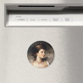 革命婦人フランスのポートレート マグネット (インサイチュ (食洗機))