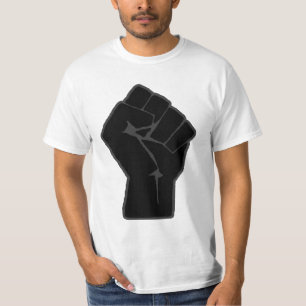 革命家によって上げられる握りこぶしのTシャツ Tシャツ