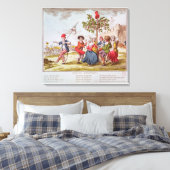 革命家フランスの踊りザ・カルマグノレ キャンバスプリント (インサイチュ (寝室))