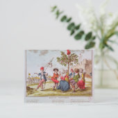 革命家フランスの踊りザ・カルマグノレ ポストカード (スタンド正面)