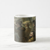 革命戦争の兵士のマグカップ コーヒーマグカップ (中央)
