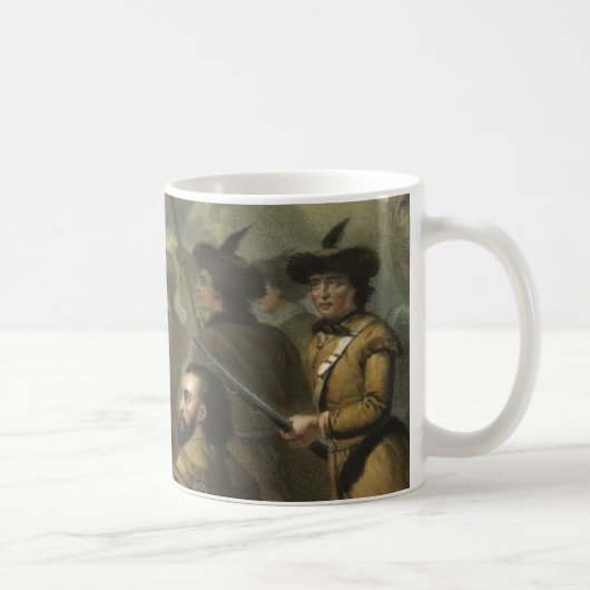 革命戦争の兵士のマグカップ コーヒーマグカップ (右)