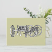 革命戦争の大砲招待状 招待状 (スタンド正面)