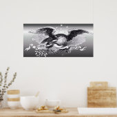 革命戦争イーグルプリント ポスター (キッチン)