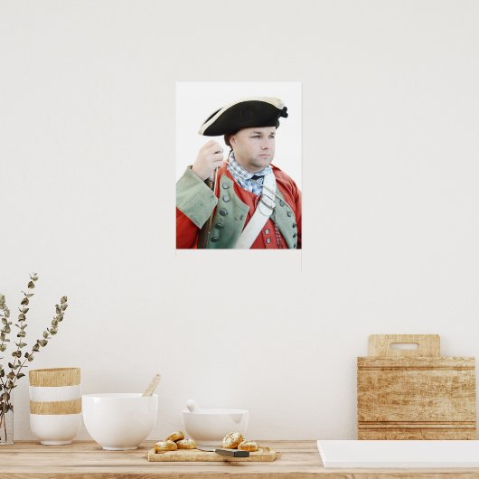 革命戦争ヒーローポスター ポスター (キッチン)