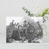 革命戦争モリーピッチャーキャノン招待状 招待状 (スタンド正面)
