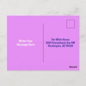 革命毒性男性的な恐怖に抵抗 ポストカード (裏面)