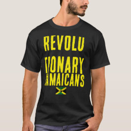 革命的なジャマイカ人 ベーシックダークTシャツ Tシャツ