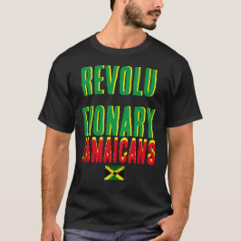 革命的なジャマイカ人 ベーシックダークTシャツ Tシャツ
