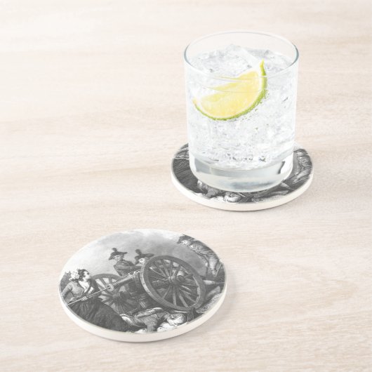 革命的な戦争のモーリーの水差しの大砲のコースター コースター (側面)
