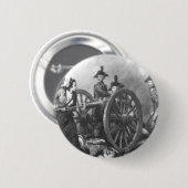 革命的な戦争のモーリーの水差しの大砲 缶バッジ (正面&裏面)