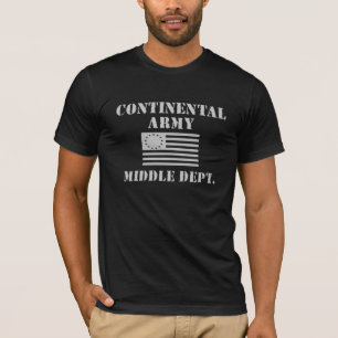 革命的な戦争の大陸軍隊のTシャツ Tシャツ